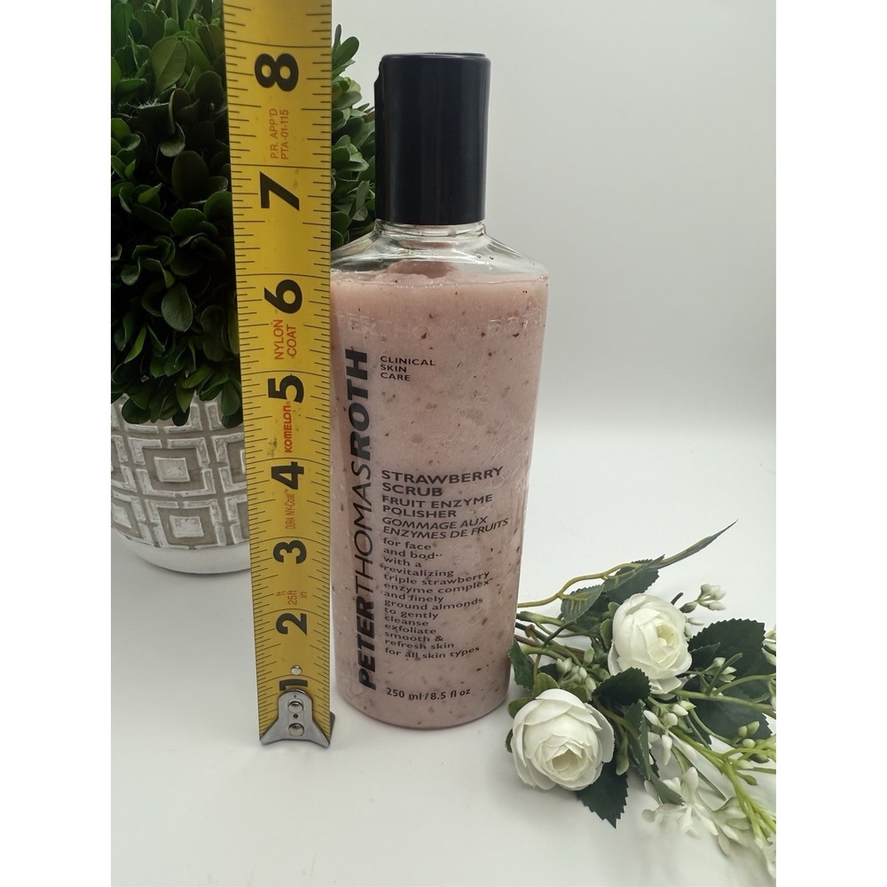 Peter Thomas Roth Strawberry Scrub Fruit Enzyme 8.5 oz – Exfoliating SEALED - Picture 5 of 5